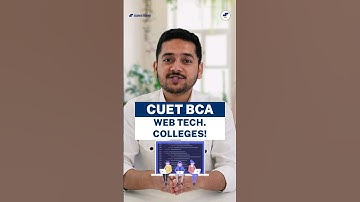 💥CUET UG 2024! Top BCA Web Technology Colleges🤩 Top BCA Specialization! #shorts #cuet2024 #bca #cuet