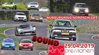 Nürburgring Nordschleife Touristenfahrten 29 04 2019 Green Hell  nice Sound #no crash just FUN