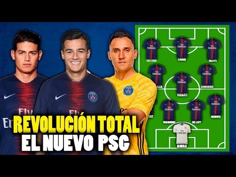 Así sera LA PODEROSA Alineación del PSG para la PRÓXIMA TEMPORADA