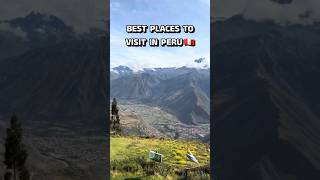 Top 5 Must Visit Places in Peru 🇵🇪 | Hidden Wonders &amp; Breathtaking Destinations You Need to See!