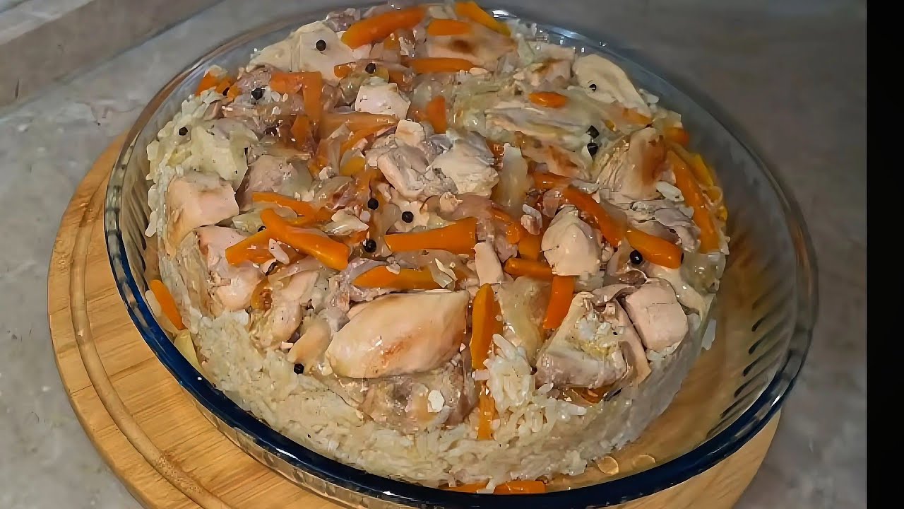 👌İFTAR SOFRALARINIZA TAVUKLU ÖZBEK PİLAVI 