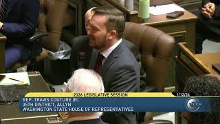 Reps. Jim Walsh, Travis Couture give update on visit with the governor on day one of 2026 session