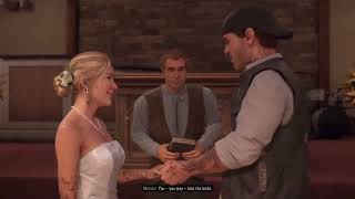 Deacon & Sarah Wedding Cut Scene | Must Watch Emotional Scene | Zombie Horror Survival Game Wedding screenshot 3