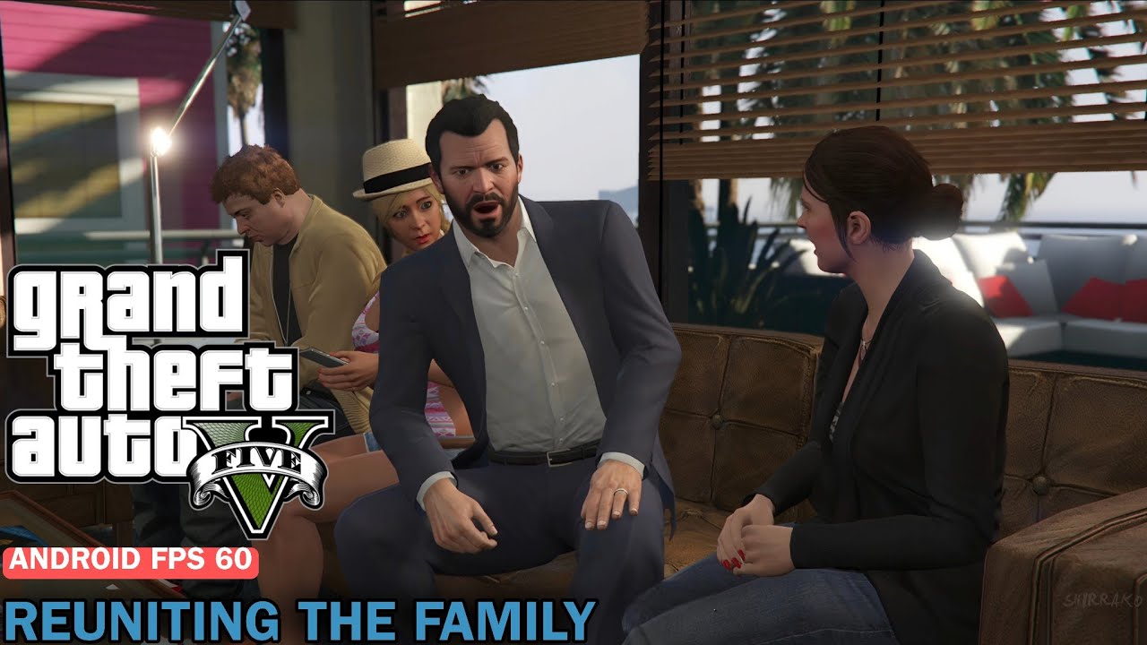 GTA5 | Reuniting the Family | Gamehub Emulator Android gameplay Fps60 | Walkthrough 0 IQ 