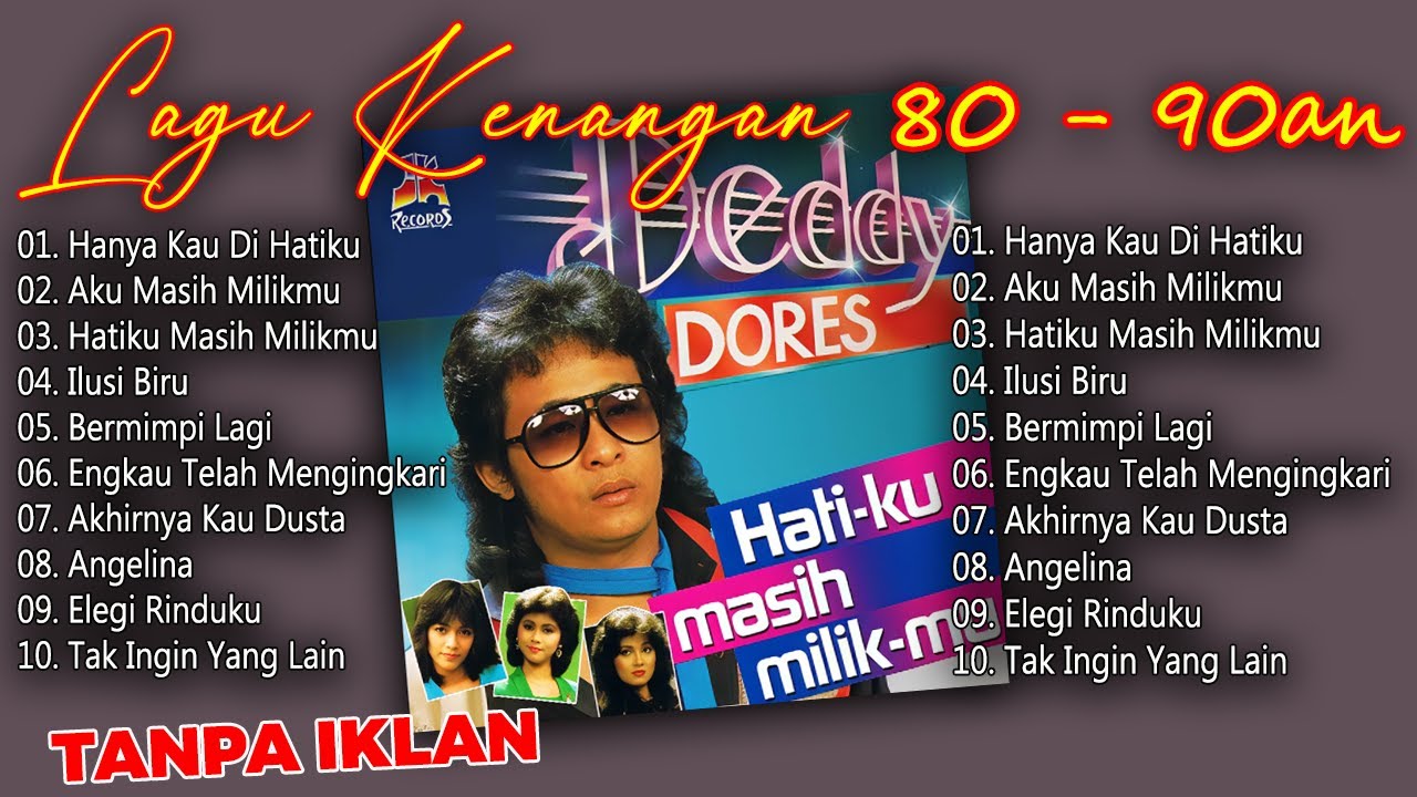 Ria Angelina & Deddy Dores - Album Lagu Kenangan 80-90an Terpopuler | TANPA IKlAN