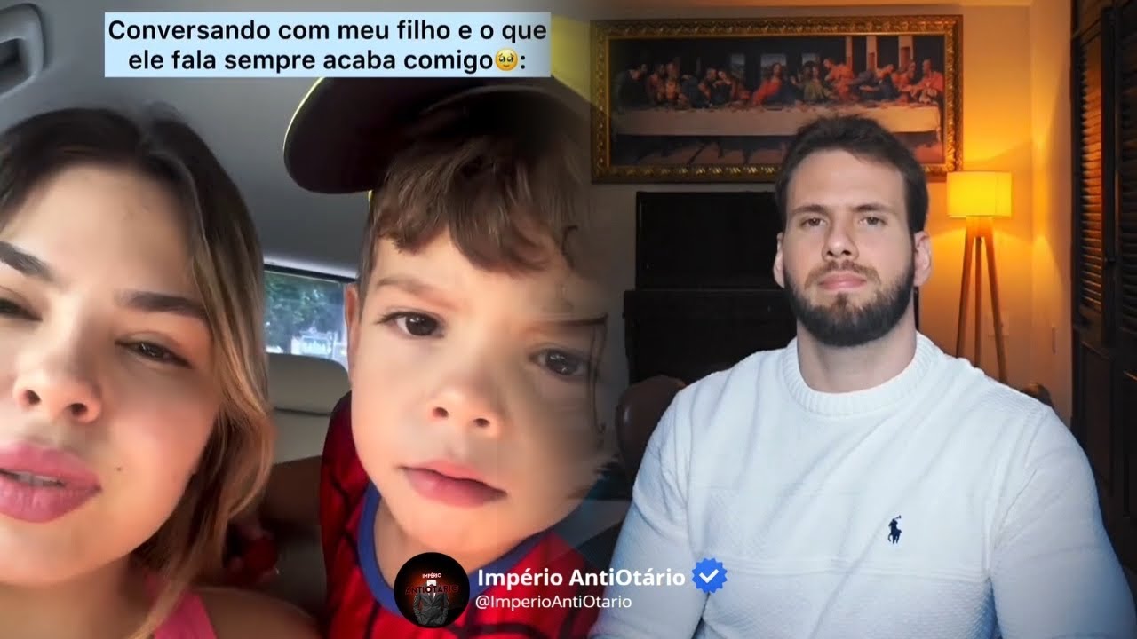 Conversando com meu filho e o que ele fala sempre acaba comigo 
