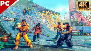 Ultra Street Fighter 4 | Ryu vs Yang | PC Gameplay 4K