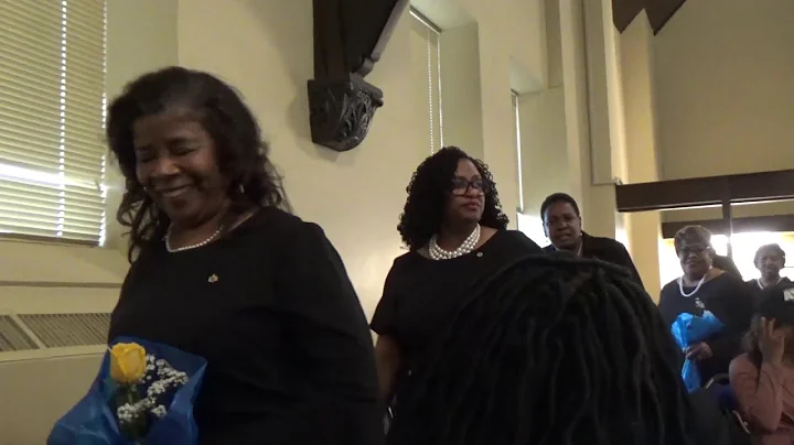 Patricia Guyton's Sigma Gamma Rho Induction Celebr...