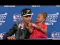 VIDEO: Riley Curry Returns for a Post-Game Encore Performance