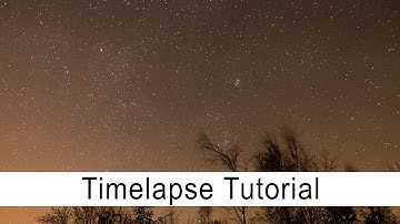 Timelapse Tutorial: How to shoot a timelapse video of the night sky with your DSLR