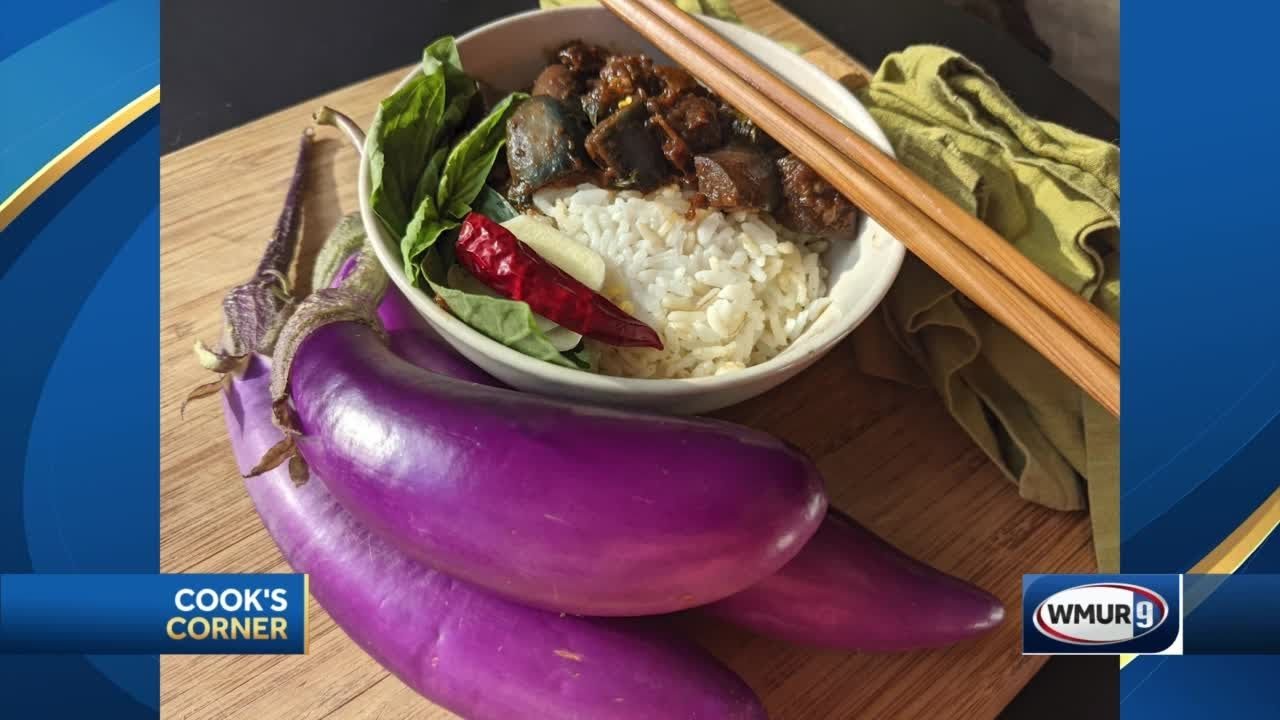 Cook's Corner Thai chili eggplant YouTube