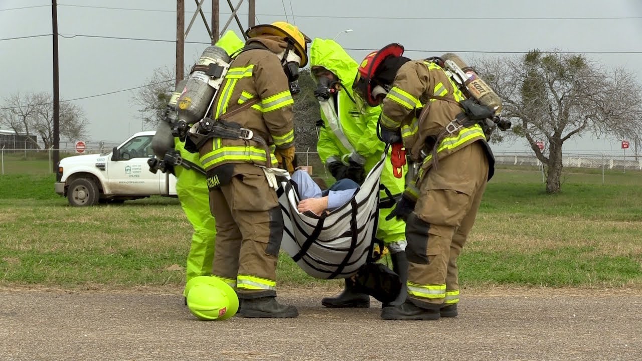 City Employees increase preparedness with hazmat drill - YouTube