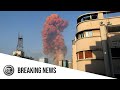 Huge Blast Rocks Beirut Lebanon - BREAKING NEWS