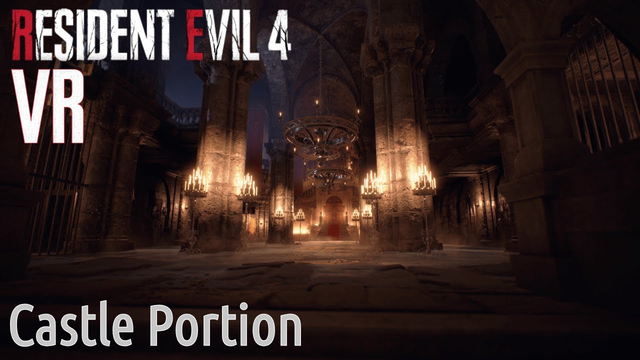 Resident Evil 4 Remake VR – Castle Section (Chapters 7–12) | No Commentary