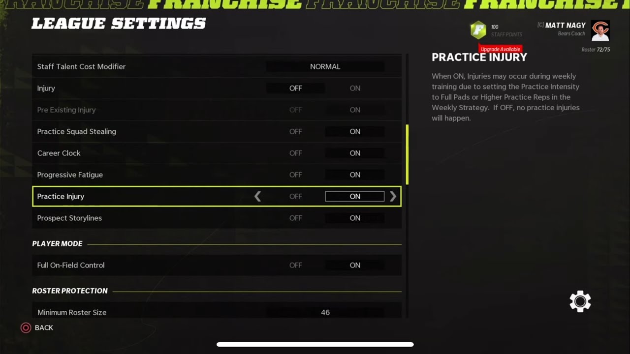 Why Injuries Are Still Happening Even With The Injury Setting Off In