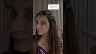 2 mins  easy hairstyle #hairstyle #trending #fypシ #hairstyleforgirls #engagement #weddinggueststyle