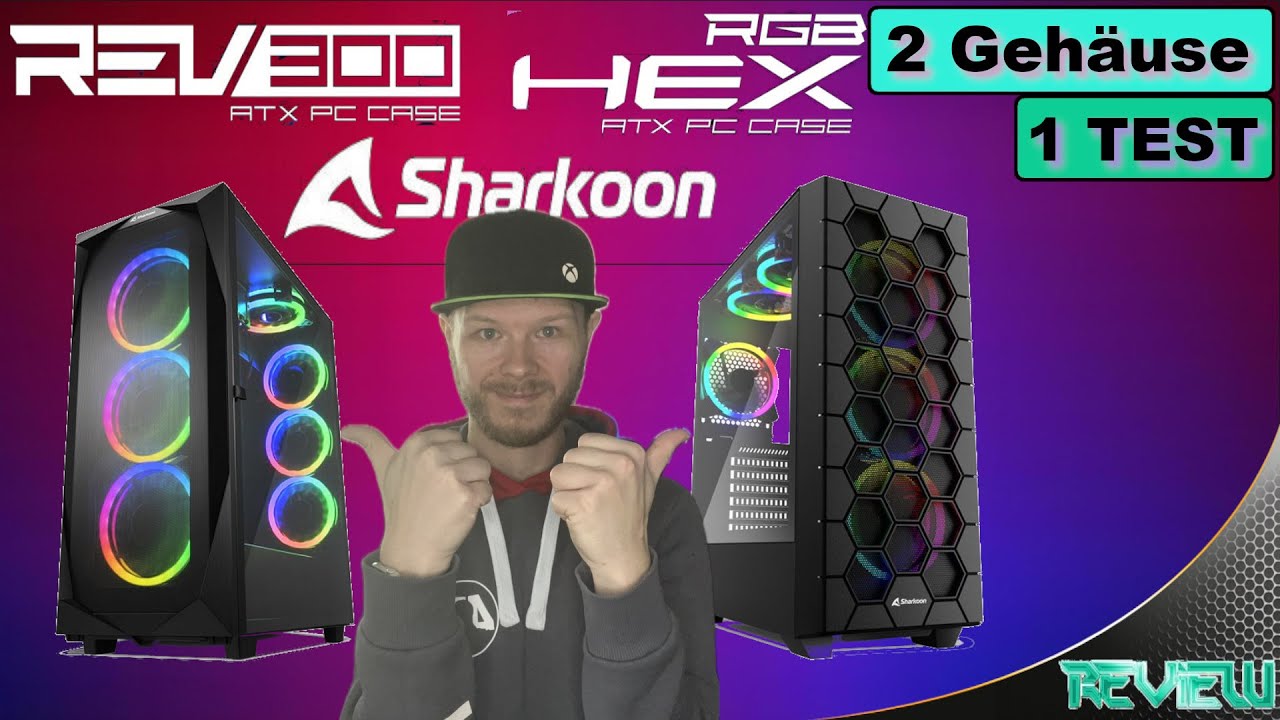 La Sharkoon REV300 se pasa al color blanco junto con sus 7 ventiladores