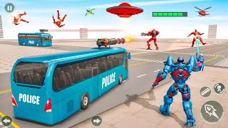 Bus Robot Transform | Robot Games  |  Andoid Gameplay screenshot 2