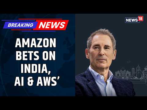 Amazon CEO Andy Jassy Announces $48 Billion India ... - YouTube