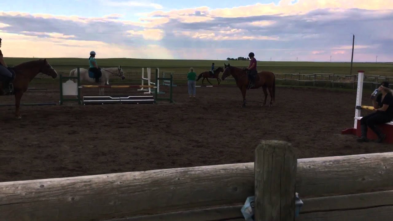 Cuatro first time jumping 1m