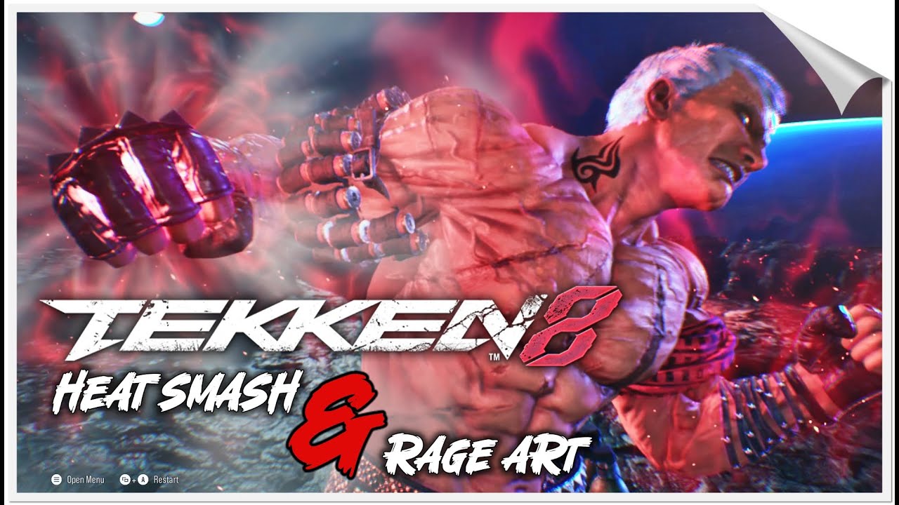 Mash Rage TEKKEN 8 All Heat Smash & Rage Art - YouTube