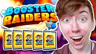 Opening Packs in Booster Raiders