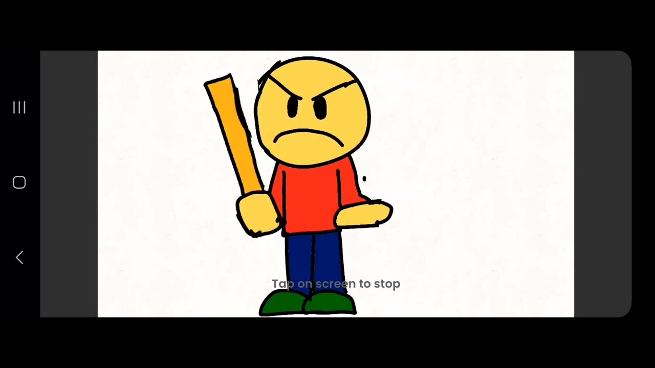 Baldi's Ruler Slap - YouTube