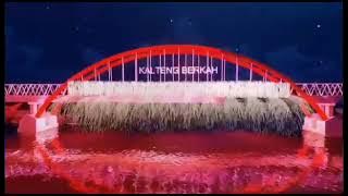 Jembatan Kahayan Makin Cantik di Malam Hari???
