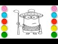Super minions draw together,easy drawing,painting and Coloring drawing for kids, toddlers,🚸🎨