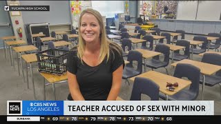 Yucaipa high school teacher arrested for sleeping with 16-year-old boy