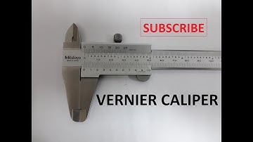 HOW TO  USE AND MEASURE VERNIER CALIPER | Rotating & Static Equipments