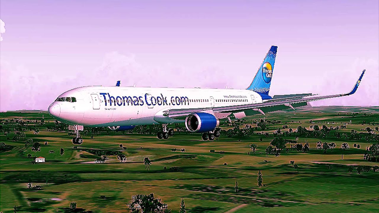 Thomas Cook Airlines Boeing 767-300er Winglets Manchester(EGCC)-Barajas ...