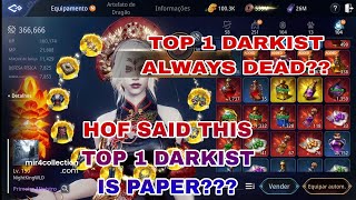 Mir4 Hof Said This Top 1 Darkist Is Paper??? Or Wrong Build???