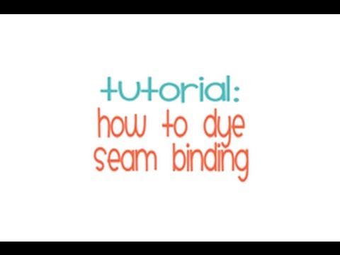 CWC (7/18/11) Seam Binding Tutorial - YouTube