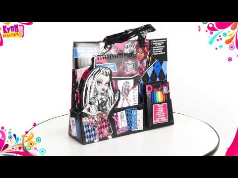 Monster High Подарочный набор с портфолио в сумке 64012