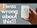 Apple Magsafe Battery Pack Review- I was wrong about it!