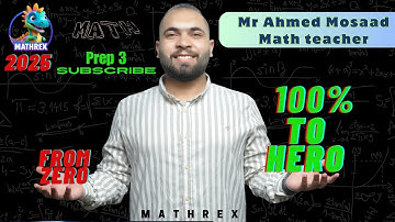 Math | Prep 3 |  Geometry Lesson 3 Part (1/2) The slope of the straight line