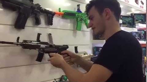 Augmented Reality AR Toy Gun | Virtual Reality VR Gun Toy | Blue Shooting Toy Guns