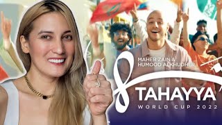 First Time Reaction-Maher Zain & Humood | Tahayya | World Cup 2022 | ماهر زین و حمود الخضر - تهيّا