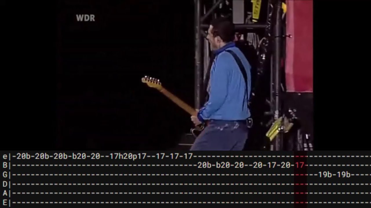 RHCP Throw Away Your Television outro Live Rock Am Ring 2004 TABS
