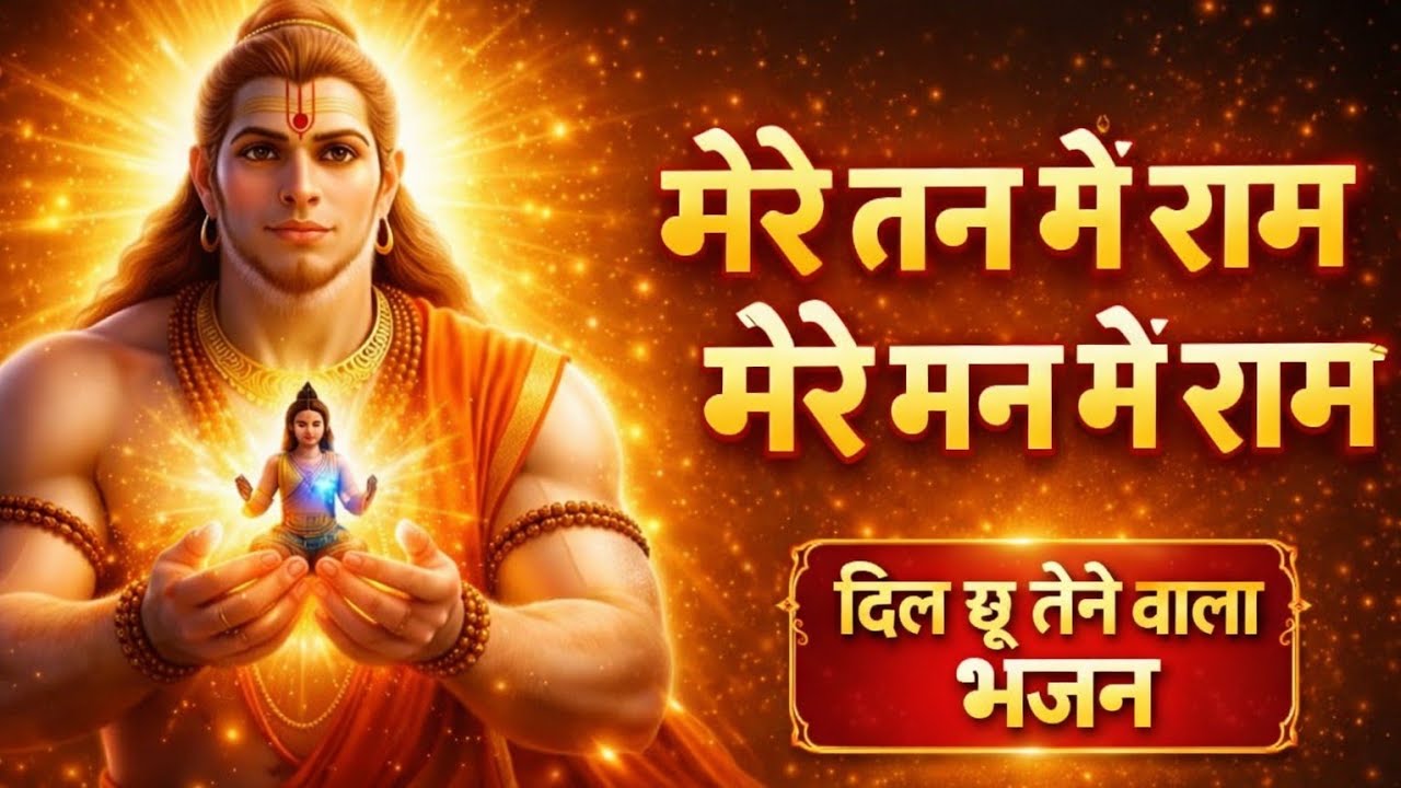मेरे तन में भी राम मेरे मन में भी राम | Ram Naam Kirtan | राम भजन | Ram Naam Jap | Ram Dhun !