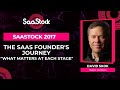 Le parcours du fondateur du saas ce qui compte  chaque tape  confrence saas  saastock 2017dublin