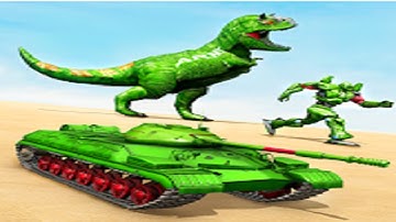Tank Robot Car game 2021 - Robot Dinosaur Games 3D #10 | Best Android Gameplay