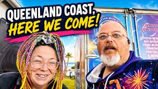 Our 3 Month Queensland Coast Adventure Begins! Bundaberg, Yeppoon &amp; Beach Firsts 🌊✨