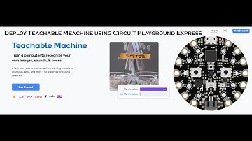 Deploy Teachable Machine Using Circuit Playground Express, P5.js, Tiny USB
