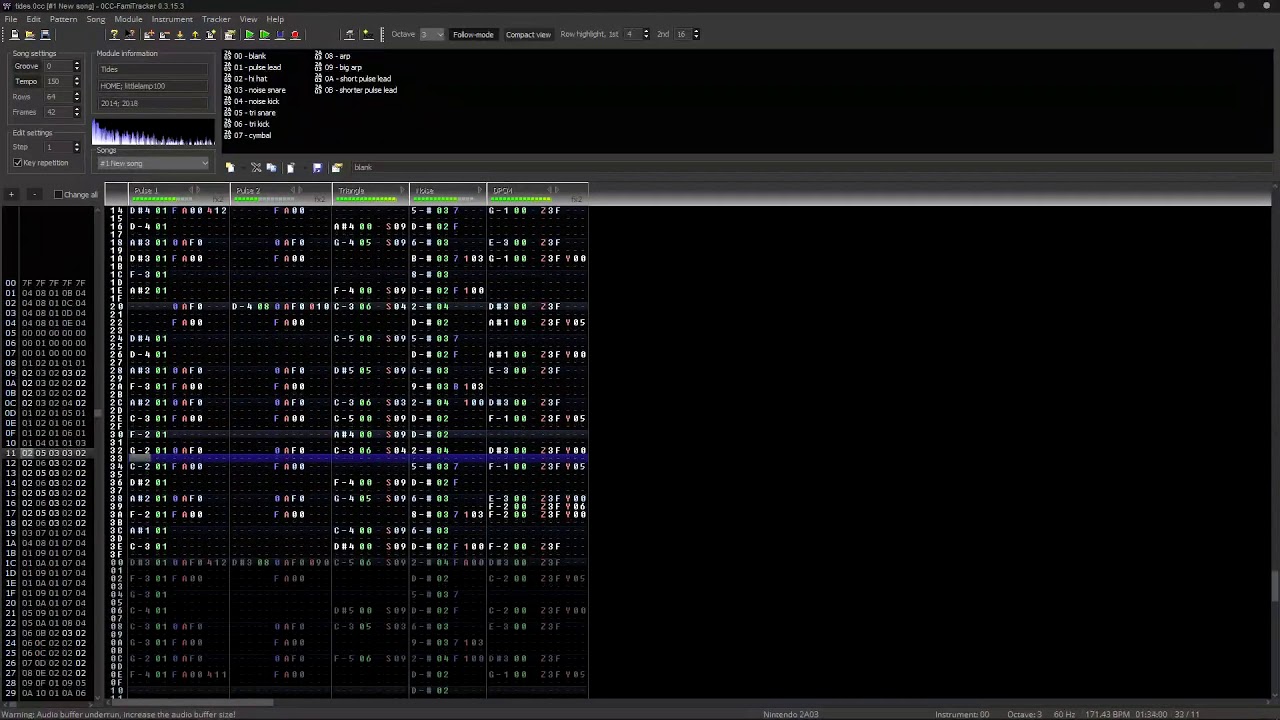 HOME - Tides (0CC-FamiTracker NES Cover)