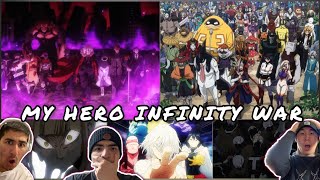 MY HERO INFINITY WAR!! | MY HERO ACADEMIA SEASON 6 OFFICIAL TRAILER 4 REACTION