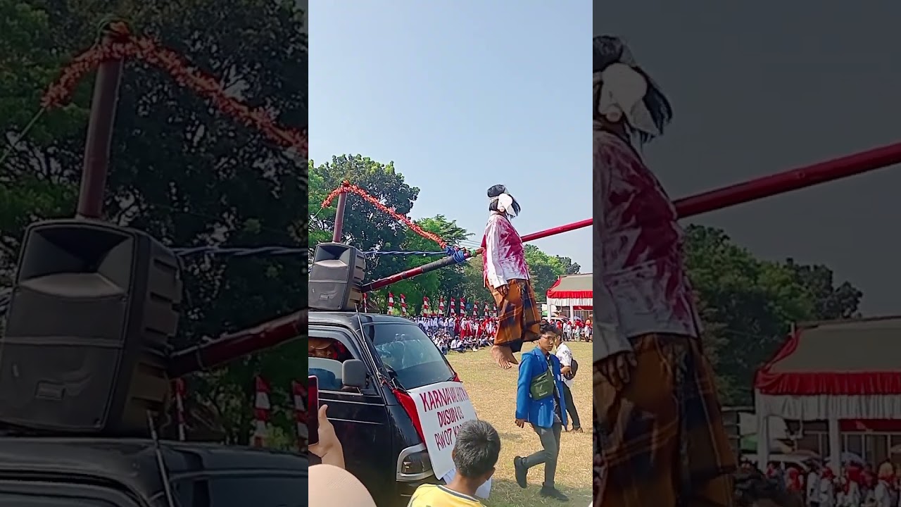 karnaval di desa Tajurhalang Bogor