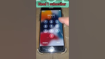 unlock forgot passcode iphone 7 #unlockpassword #youtubeshorts #shorts