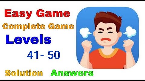 Easy Game | Brain Test level 41 - 50 sloved |